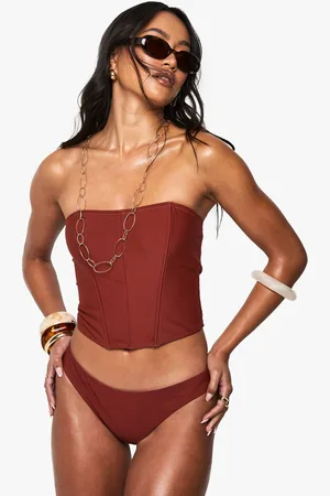 Boohoo Womens Premium Hipster Bikini Brief - - Size 12 UK