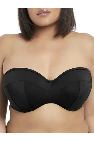 Elomi Womens Essentials Bandeau Bikini Top Nylon - Size 38FF