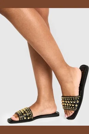 Boohoo Womens Studded Sandals - - Size UK 6