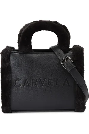 Carvela Womens Frame Micro Fur Bag - Fabric - One Size