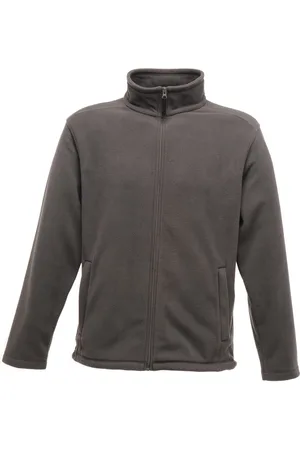 Regatta Mens Plain Micro Fleece Full Zip Jacket (Layer Lite) (Seal ) - Size 4XL