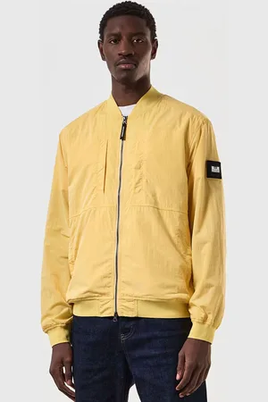 Weekend Offender Mens Hulopoe Lightweight Bomber Jacket in Nylon - Size X-Large