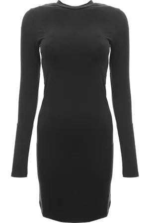 Raey Womens Recycled Yarn Long Sleeve Bodycon Mini Dress in - Size 6 UK