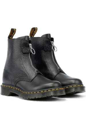 Dr. Martens 1460 Pascal Front Zip Leather WoMens Boots - Size UK 3