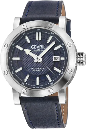 Gevril 43701 Mens Flat Iron Swiss Made Automatic, ETA2824 Watch - - One Size