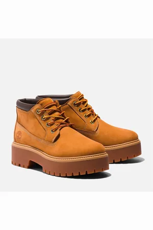 Timberland Stone Street Nellie Leather WoMens Wheat Boots - - Size UK 4