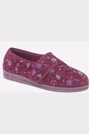 Comfylux Sally Womens (Relaxed Fit) Slippers - - Size UK 9