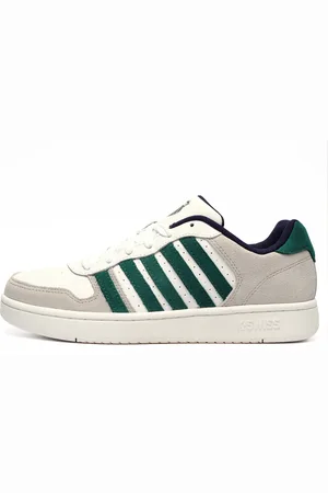 K-Swiss Court Palisades Leather Mens Trainers - - Size UK 9