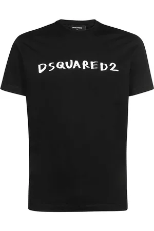 Dsquared2 Mens Slim Logo Printed T-shirt in Cotton - Size 2XL