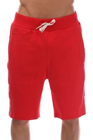 HUGO BOSS Mens Degersho203 Tracksuit Shorts in Cotton - Size Large