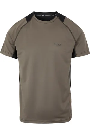 Regatta Mens Virda IV T-Shirt (Treetop/Black) - - Size 2XL