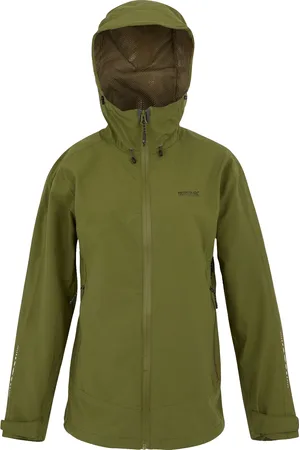 Regatta Womens/Ladies Okara Waterproof Jacket (Nephrite Green/Camo Green) - - Size 18 UK