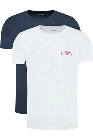 Emporio Armani Mens GBPack x2 Eagle - Cotton - Size Large