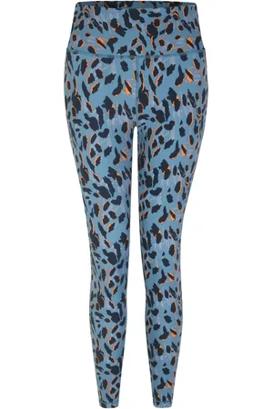 Dare 2B Womens/Ladies Influential Recycled Leopard Print Leggings (Niagara ) - Size 10 UK