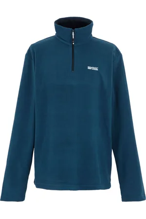 Regatta Great Outdoors Mens Thompson Half Zip Fleece Top (Moonlight Denim/Navy) - - Size 2XL