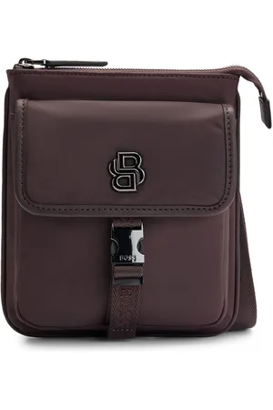 HUGO BOSS Mens Accessories Icon Double B Monogram Envelope Bag in - One Size