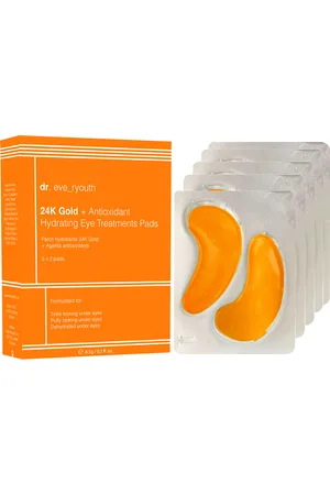 DR EVE RYOUTH Womens 24K + Antioxidant Hydrating Eye Treatments Pads - One Size