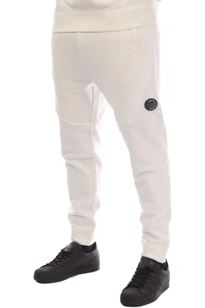 C.P. Company Mens Lens Detail Loopback Sweatpants in Cotton - Size X-Small