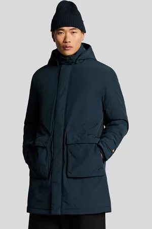 Lyle & Scott Mens Wadded Parka - Nylon - Size Small