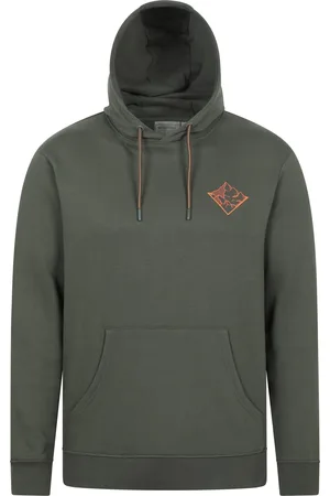 Mountain Warehouse Mens 3 Peaks Hoodie (Dark ) - Size Large