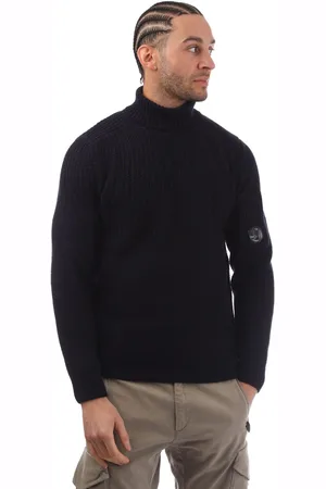 C.P. Company Mens Knitted Sweater in Wool - Size X-Small