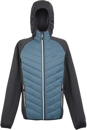 Regatta Mens Andreson VIII Hybrid Jacket (Stormy Weather/Ash) - - Size Medium