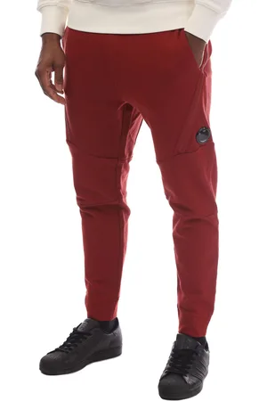 C.P. Company Mens Lens Detail Loopback Sweatpants in Cotton - Size X-Large