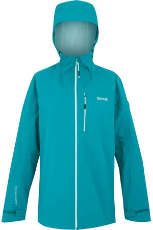 Regatta Womens/Ladies Birchdale II Waterproof Jacket (Exotic Plume/Icy Morn) - - Size 12 UK