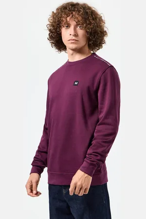 Weekend Offender Mens Vega Crewneck Sweatshirt in Cotton - Size X-Small