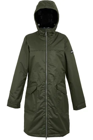 Regatta Womens/Ladies Romine II Waterproof Jacket (Dark /Black) material_polyester - Size 10 UK