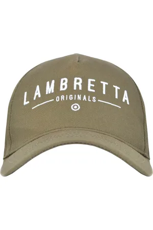 Lambretta Unisex Originals Cap ( Green) Cotton - One Size