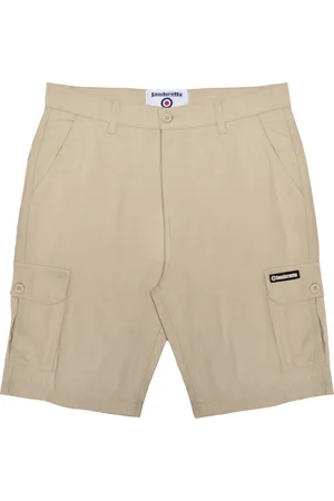 Lambretta Mens SS25 Cargo Shorts Cotton - Size 38 Regular