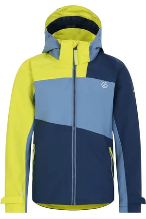Dare 2B Kids Unisex Juniors Explore II Waterproof Jacket in Colourblock - - Size 7-8Y