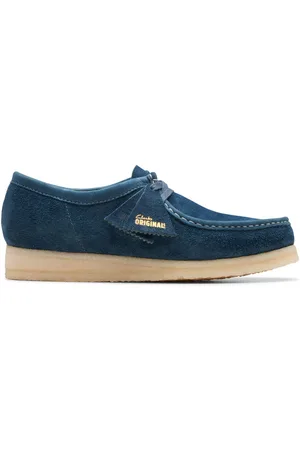 Clarks Mens Wallabee Shoes in Suede - Size UK 8