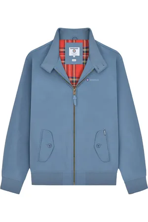 Lambretta Mens Shower Resistant Harrington Jacket (Mid ) - Size X-Large