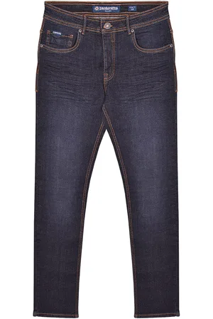 Lambretta Mens Stafford Slim Jeans (Dark ) - Size 34 Long