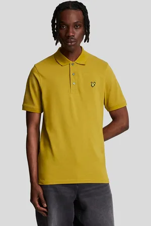 Lyle & Scott Mens And Plain Polo Shirt in Cotton - Size Large