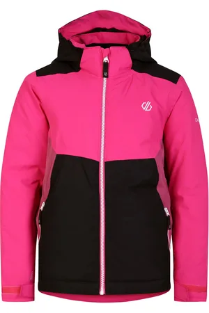 Dare 2B Kids Unisex Juniors Impose III Ski Jacket in Black Recycled Material - Size 11-12Y