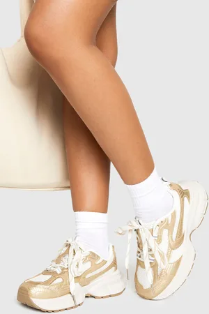 Boohoo Womens Chunky Sports Trainers - - Size UK 6