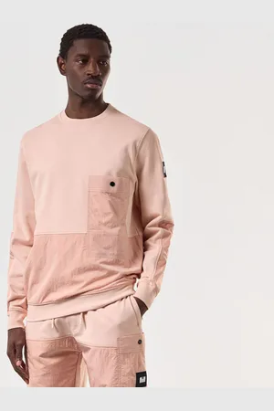 Weekend Offender Mens Sirenko Crewneck Sweatshirt in Cotton - Size X-Small