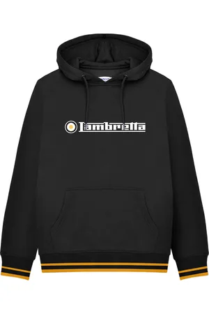 Lambretta Mens Logo Hoodie ( /Gold) - Size 3XL