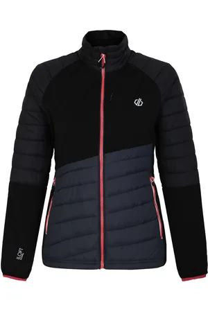 Dare 2B Womens Lexan Hybrid Padded Full-Zip Jacket in Colourblock - Recycled Material - Size 10 UK
