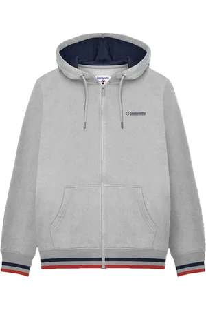 Lambretta Mens SS25 Full Zip Hoodie ( Marl) - Size X-Large