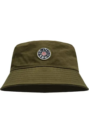 Lambretta Unisex Festival Bucket Hat ( Green) Cotton - One Size