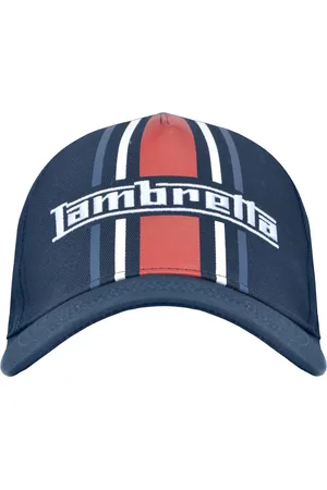 Lambretta Unisex Stripe Cap Cotton - One Size