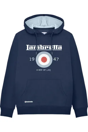 Lambretta Mens AW24 Target Hoodie - Size Medium