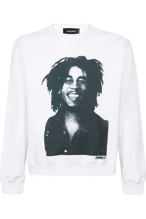 Dsquared2 Mens Bob Marley Cool Fit Sweatshirt Cotton - Size X-Small