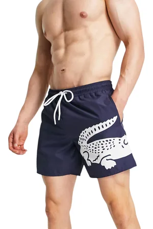 Lacoste Mens Shorts MH6281 Swimwear Summer Quick Dry Beach Sportswear - - Size Medium