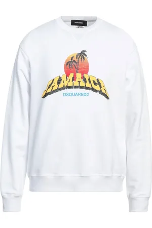Dsquared2 Mens Jamaica Design Sweatshirt Cotton - Size Medium