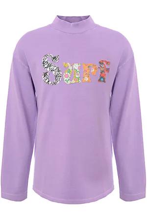 ERL Mens Surf Patch Long Sleeved T Shirt In - Size Large